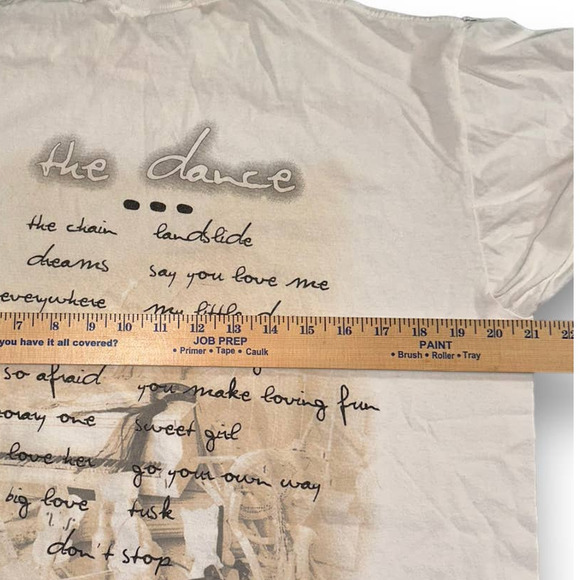 VTG Fleetwood Mac "The Dance" T-Shirt 1997 Size- Large - Picture 6 of 7